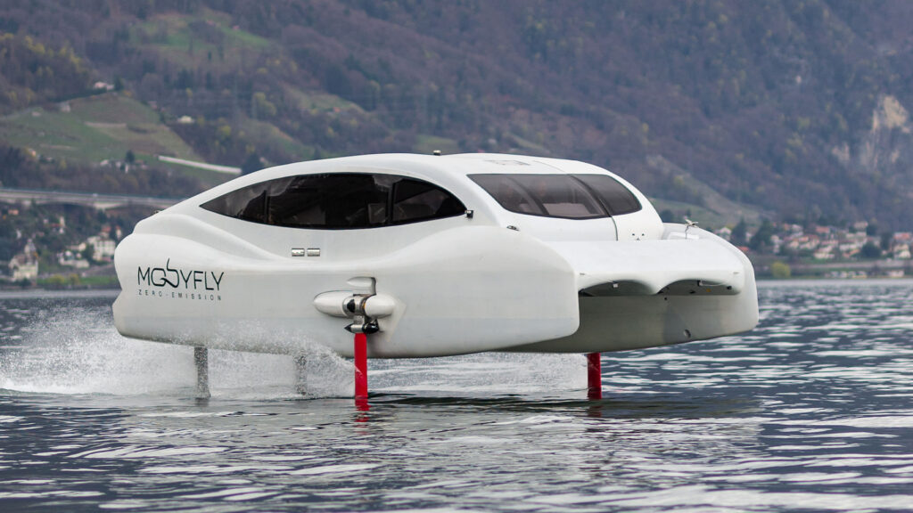 MobyFly - bateau « volant » - «fliegenden» Boots