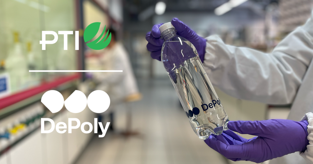 PET recyclé en circuit fermé - geschlossenen Kreislauf recycelte PET-Flasche