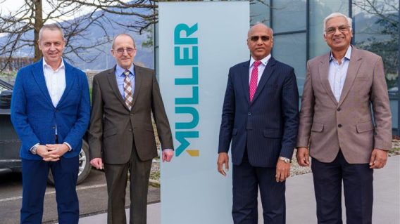 Muller Technology rachetée par le groupe indien Vasantha - Muller Technology wird Teil der indischen Vasantha-Gruppe, einem weltweit führenden Anbieter von Spritzgussformen und Automatisierungslösungen.